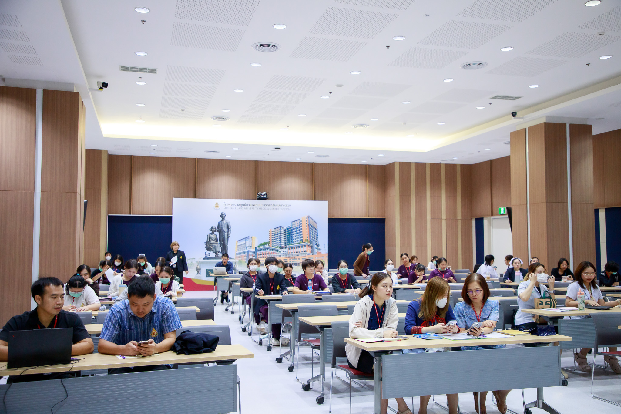 โรงพยาบาลศูนย์การแพทย์มหาวิทยาลัยแม่ฟ้าหลวง จัดกิจกรรมฝึกซ้อมแผนรองรับภาวะฉุกเฉินด้านระบบเทคโนโลยีสารสนเทศ ประจำปี พ.ศ. 2569