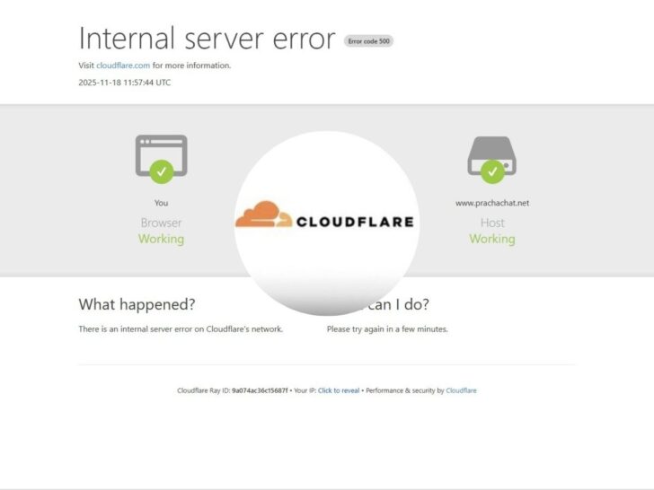 เปิดสาเหตุ Cloudflare ล่ม